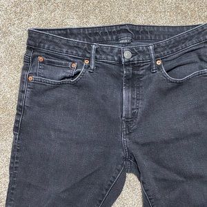 American Eagle Jeans Black Athletic Skinny Size 34x32